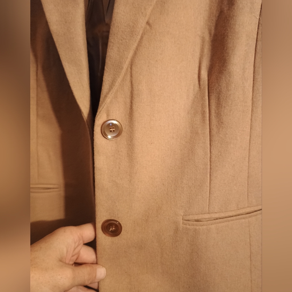 NWT Soft Taupe Suit Blazer - Picture 4 of 7